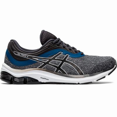 Asics Gel-Pulse 11 Mx - Miesten Juoksukengät - Syvä Harmaat/Valkoinen